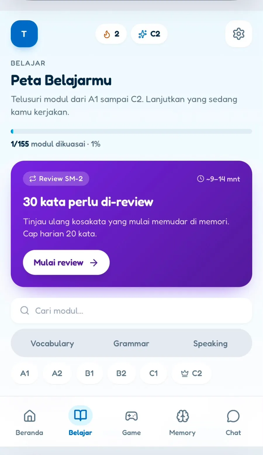 Sesi Selesai di EL-Learning
