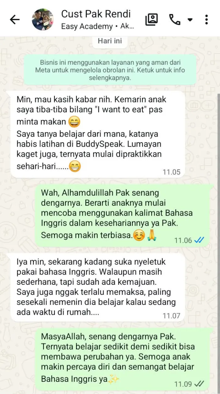 WA testimoni Bunda #1