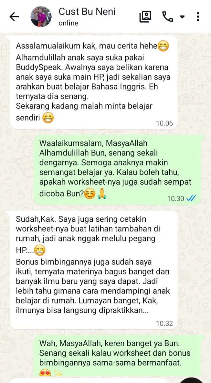 WA testimoni Bunda #3